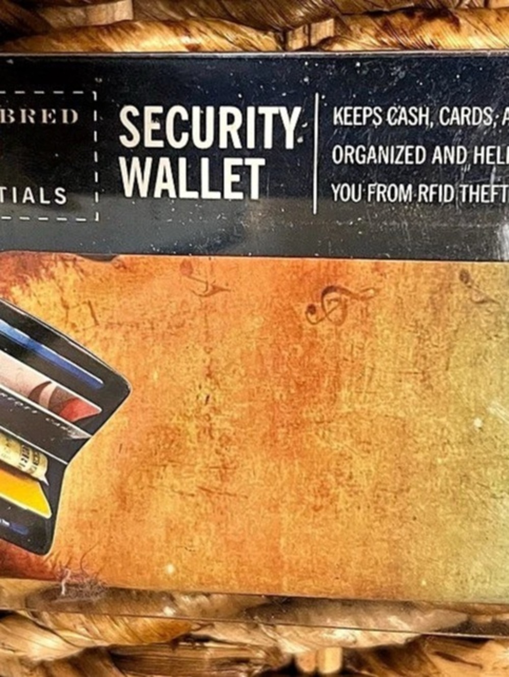 Saddlebred Essentials RFID Security Wallet